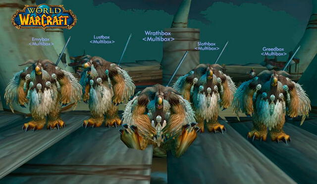 Blizzard empezará a enviar advertencias a todos los jugadores de World of Warcraft que hagan uso del multiboxing. Foto: Twitter