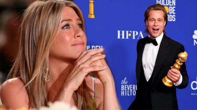 Jennifer Aniston, Brad Pitt, Globos de Oro 2020