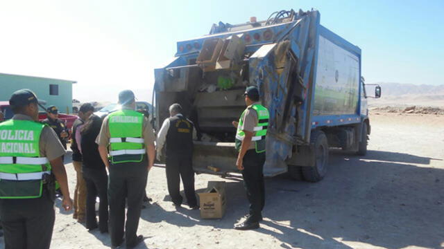 Moquegua: Arrojan cadáver de recién nacido a carro recolector de basura