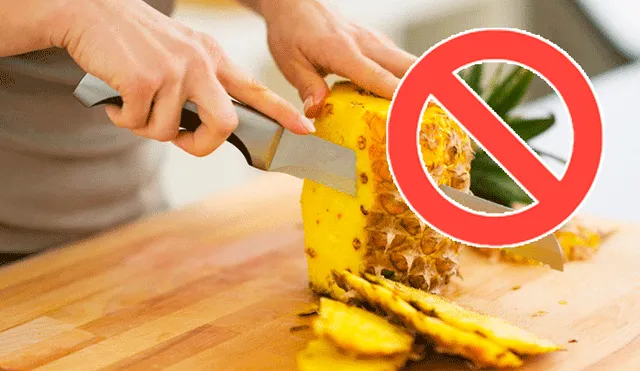 Facebook viral: revelan la manera correcta de cómo comer una piña que pocos sabían [VIDEO]
