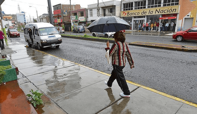 Senamhi: lluvias intensas desde el domingo en 65 provincias de la sierra
