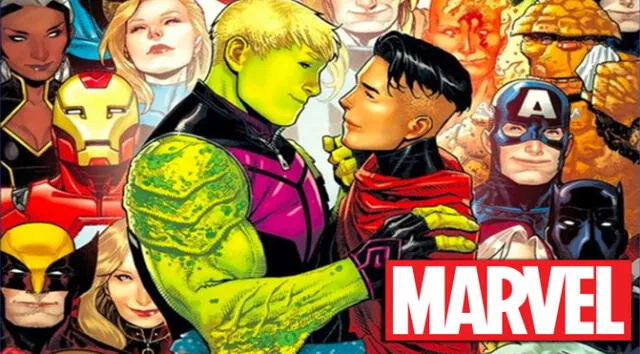 Hulkling y Wiccan protagonizarán nuevo matrimonio LGBT. Crédito: Marvel Comics
