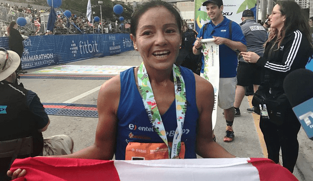 Inés Melchor subió al podio en su primera carrera del 2018 [VIDEO]