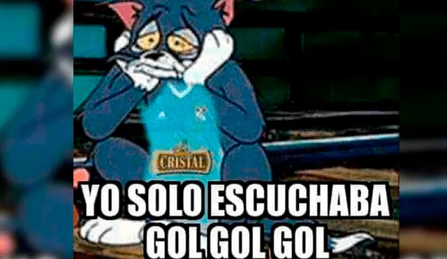 Sporting Cristal es víctima de crueles memes tras caer goleado por Barcelona SC en la fase 2 de la Copa Libertadores 2020. | Foto: Facebook