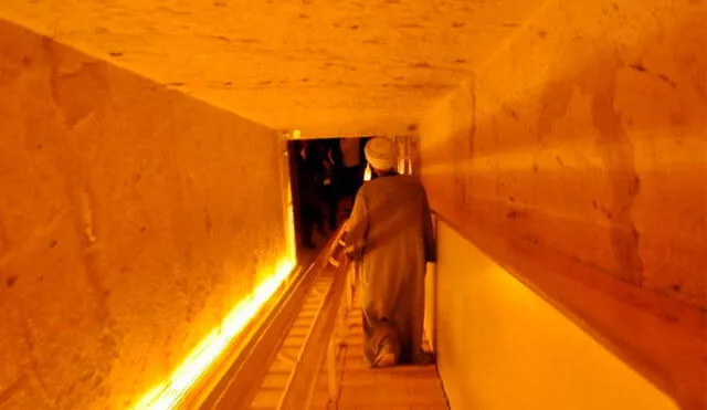Entrada a la tumba de Tutankamón. Foto: EFE.