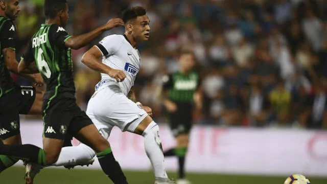 Inter de Milan perdió 1-0 ante Sassuolo en la primera fecha de la Serie A | RESUMEN