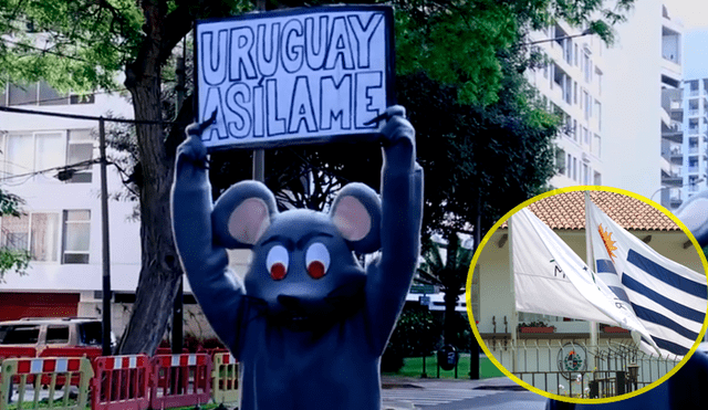 Facebook: "ratas" acudieron a la embajada de Uruguay para pedir "asilo" al igual que Alan García [VIDEO]