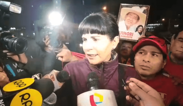 Karina Calmet visita a Alberto Fujimori y explota contra el Poder Judicial [VIDEOS]