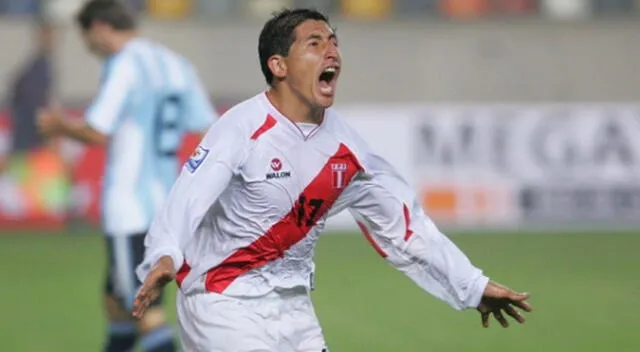 Johan Fano anotó el gol del empate en los minutos de descuento ante Argentina en 2008. Foto: Líbero