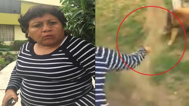Mujer que arrojó tierra a mascota para evitar que orine podría ser denunciada [VIDEO]