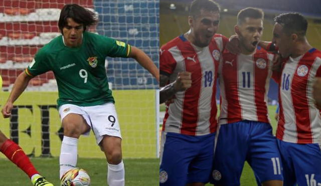 Paraguay y Bolivia se enfrentan por la cuarta fecha de las Clasificatorias a Qatar 2022. Foto: EFE