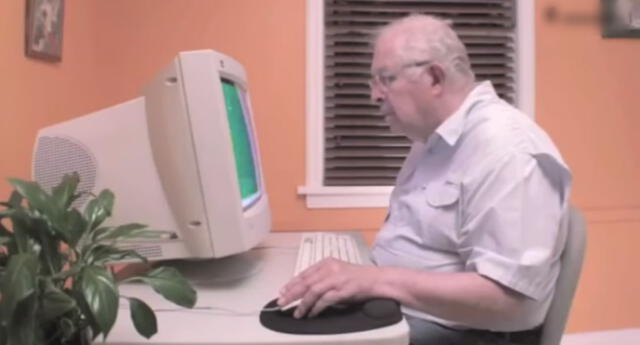 YouTube: Anciano elimina ícono de 'Mi PC' y se lleva gran sorpresa [VIDEO]