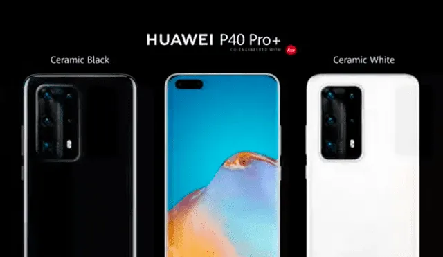Huawei P40, el más reciente teléfono de la fabricante china, tampoco cuenta con sistema operativo Android. Foto: Huawei.
