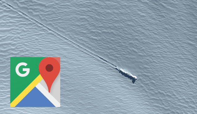 Google Maps: Revelan la verdad sobre el supuesto ovni de la Antártida [FOTO]