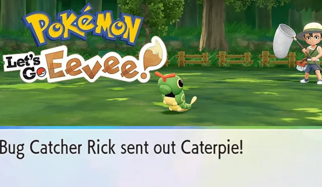 Pokémon Let’s go Eevee: Nuevo gameplay del bosque verde [FOTOS Y VIDEO]