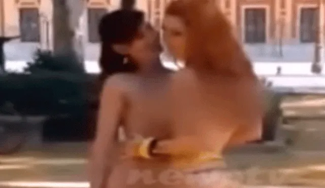 YouTube: insólito rodaje de una película porno en plena calle de Sevilla [VIDEO]
