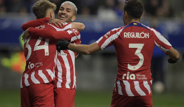 Atlético Madrid ganó y pasó a la siguiente ronda de la Copa del Rey. Foto: EFE