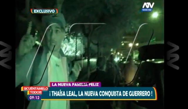 Paolo Guerrero tuvo una acalorada reacción tras ser captado saliendo con Thaísa Leal [VIDEO]