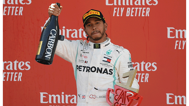 Lewis Hamilton gana GP de España y vuelve a liderar la Fórmula 1