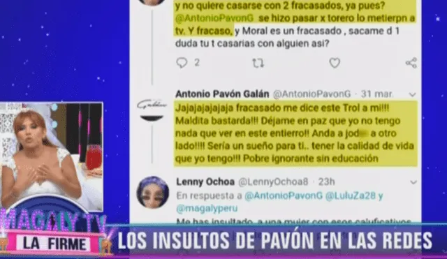Antonio Pavón pierde los papeles contra detractora y lanza insulto [VIDEO]