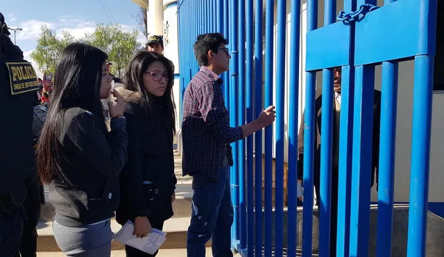 Huancayo: por tardanza nueve postulantes no rindieron examen a UNCP