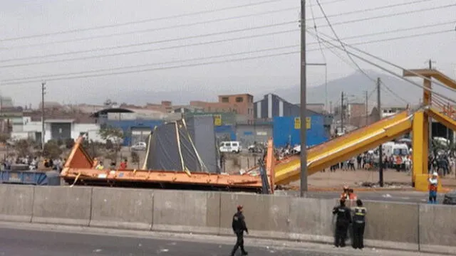 Panamericana Norte: conoce los desvíos vehiculares tras el derrumbe de puente [VIDEO]