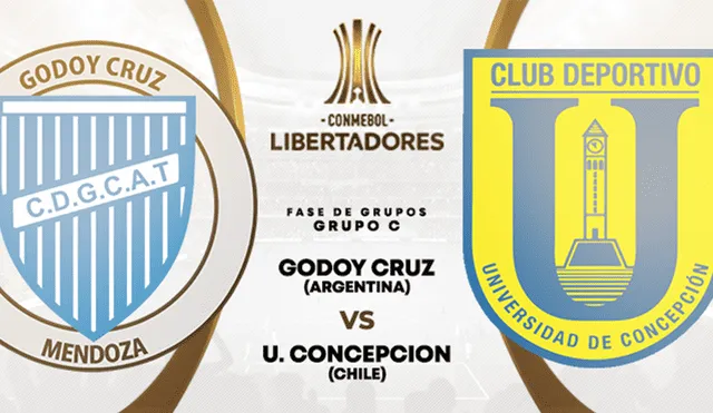 Godoy Cruz venció 1-0 a la U. Concepción y va a los octavos de Copa Libertadores