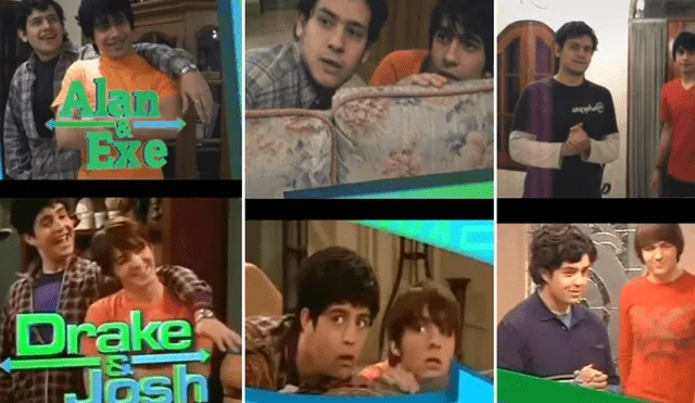 Un par de hermanos sorprendieron a miles con su curiosa imitación de Drake y Josh.