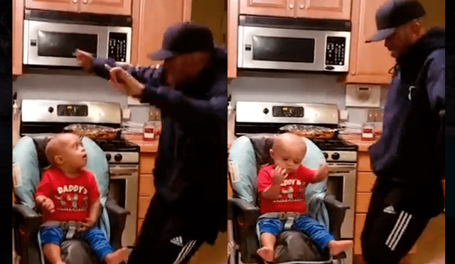 Facebook: padre se entera que su bebé superó el cáncer y protagoniza divertido baile junto a él [VIDEO]