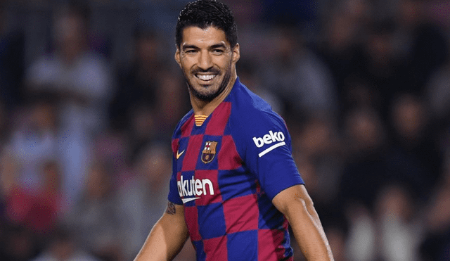 Luis Suárez se sometió a prueba de coronavirus junto al resto del plantel del  Barcelona. | Foto: EFE