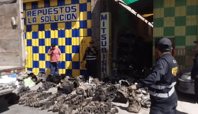 Tacna: Decomisan cientos de autopartes en mega operativo [VIDEO]