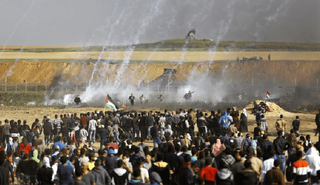 Gaza: siete palestinos mueren durante enfrentamiento con soldados israelíes