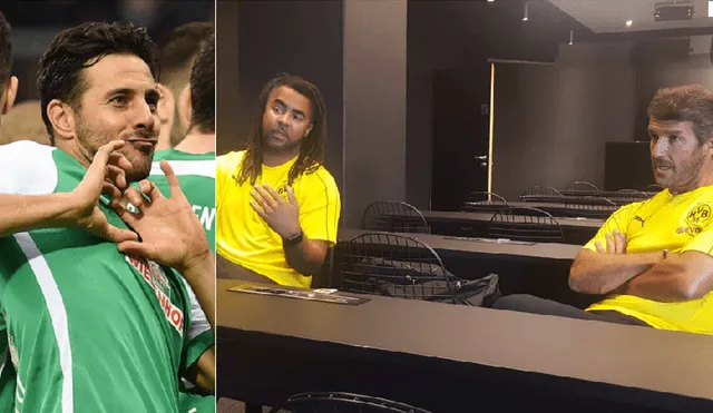 Exfiguras del fútbol alemán elogiaron que Claudio Pizarro siga jugando [VIDEO]