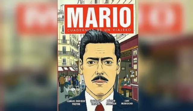 "Mario. Cuaderno de un viajero", cómic basado en la vida de Mario Vargas Llosa