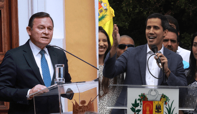 Néstor Popolizio: "Le manifesté a Juan Guaidó que tenía el respaldo del Perú"