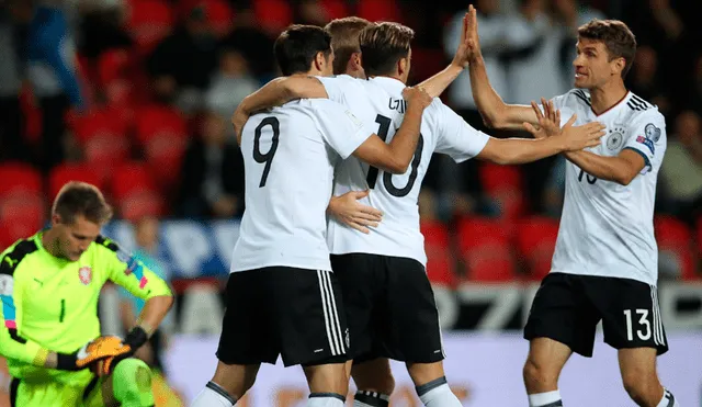 Alemania venció con lo justo a República Checa y sigue invicto en las Eliminatorias europeas [VIDEO]