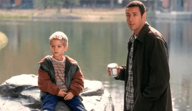 La cinta "Un papá genial" se estrenó en 1999 con Adam Sandler y Cole Sprouse como protagonistas. 
(Foto: Captura 'Un papá genial)