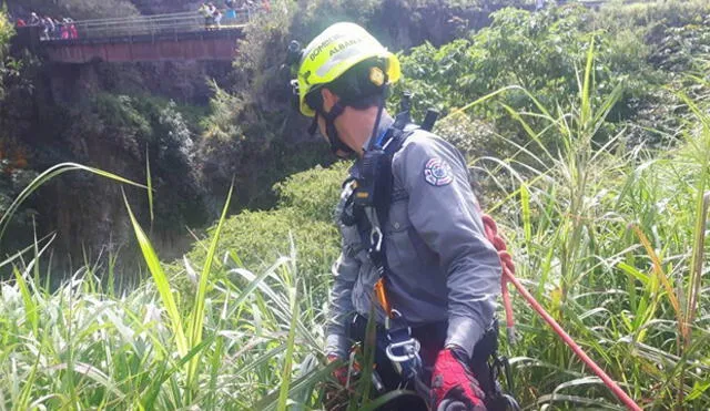 Ecuador: Joven de 25 años muere en accidente cuando hacía puenting 