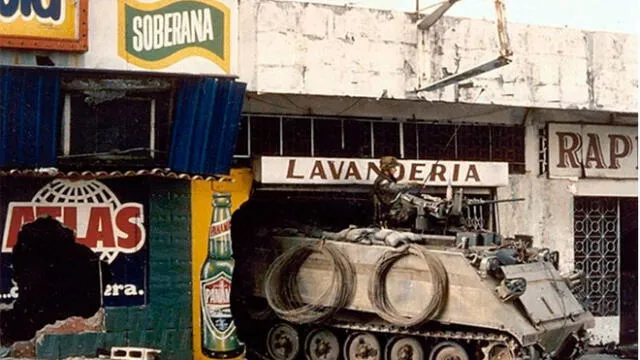 Invasión de Estados Unidos a Panamá. Foto: Difusión