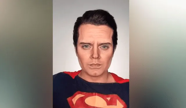 Desliza las imágenes para ver la increíble transformación que experimentó esta joven para ser igual que Henry Cavill en Superman. Fotocapturas: Leticia Gomes/TikTok