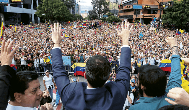 El vertiginoso fenómeno Juan Guaidó
