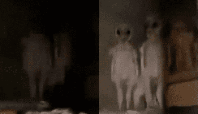 Facebook: El insólito hallazgo de una joven que encontró aliens en su techo [VIDEO]