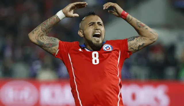 Arturo Vidal es uno de los jugadores más importantes de la selección de Chile.