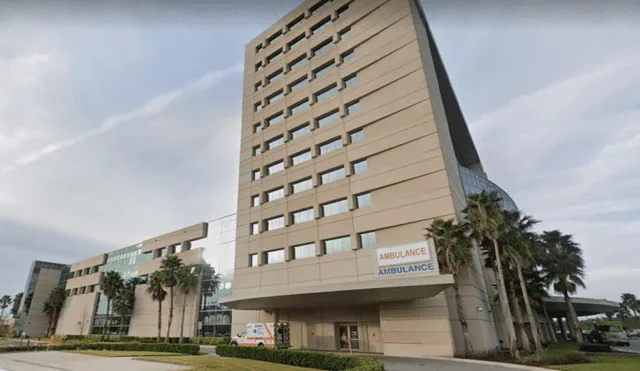 Hospital AdventHealth de Daytona Beach, Florida. Foto:Google Street View