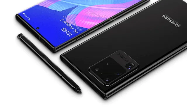 Imágenes filtradas han dado a conocer nuevos detalles sobre el diseño del Samsung Galaxy Note 20.