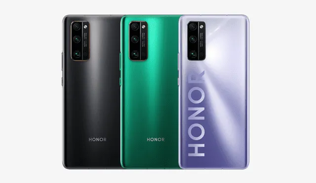 El Honor 30 Pro estará disponible en color en color Midnight Black (negro), Emerald Green (verde), Titanium silver (gris).