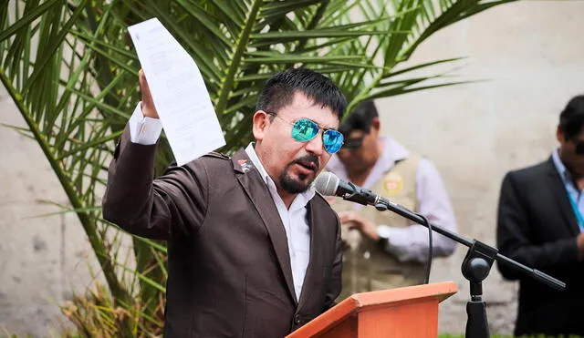 Gobernador de Arequipa, Elmer Cáceres Llica, está en lista de personajes desestabilizadores (Foto: GORE Arequipa).