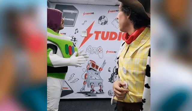 Mateo Garrido Lecca intenta hacer cómico sketch de Toy Story y falla rotundamente