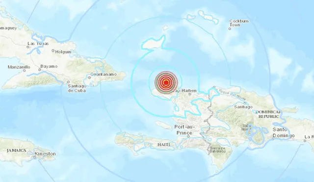 Terremoto de 5,9 grados sacude la costa de Haití