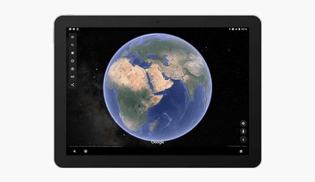 Ahora podrás ver las estrellas del universo desde tu tablet con la nueva interfaz de Google Earth.